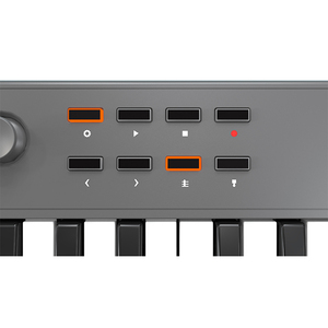 MIDIPLUS Usb Mini Organ Midi Device Compañero de composición profesional de 32 teclas con llamativa almohadilla de batería Rgb y 4 perillas funcionales - Product Image 6