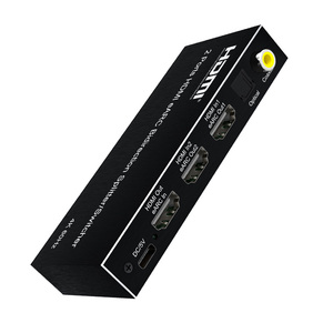 HDMI anahtarı 2x1 4K HDMI Switcher 2 in 1 out ile EARC - Product Image 3