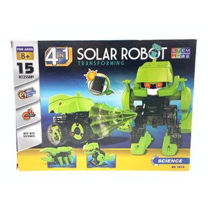 Samtoycn 4 In 1 DIYエネルギー駆動ソーラーシステムおもちゃ変形恐竜ロボットソーラーロボット科学STEM子供用ソーラーおもちゃ - Product Image 6