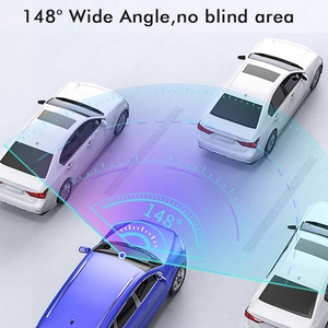 Dropshipping Anytek M12+ 9,66 Zoll großer Bildschirm Doppelrekorder Fahrrekorder 2K-Touchscreen Parkvideo Umkehrbilder - Product Image 5