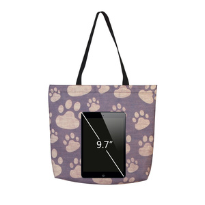 Toptan toplu Tote çanta özel Logo pembe Unicorn el taşıma yeni omuzdan askili çanta - Product Image 6