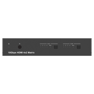 4x2 <strong>HDMI</strong> <strong>matrix</strong> <strong>Switcher</strong> 4K60hz <strong>HDMI</strong> 2.0 CEC ARC WEB GUI Control Open API 4 in 2 Out <strong>matrix</strong> Switch - Product Image 4