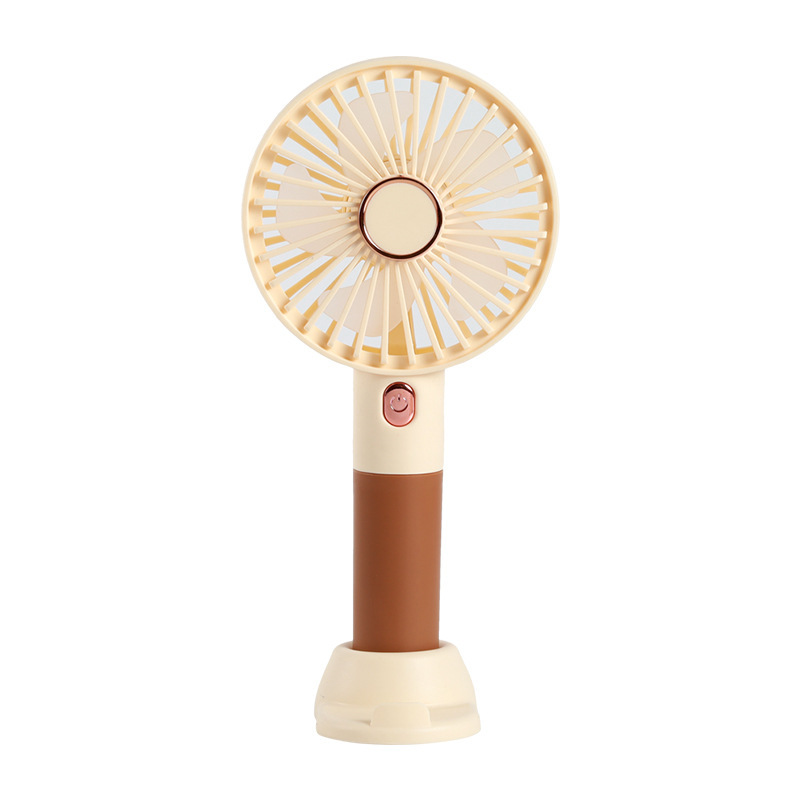 Ventilador pequeño y sencillo - blanco arroz