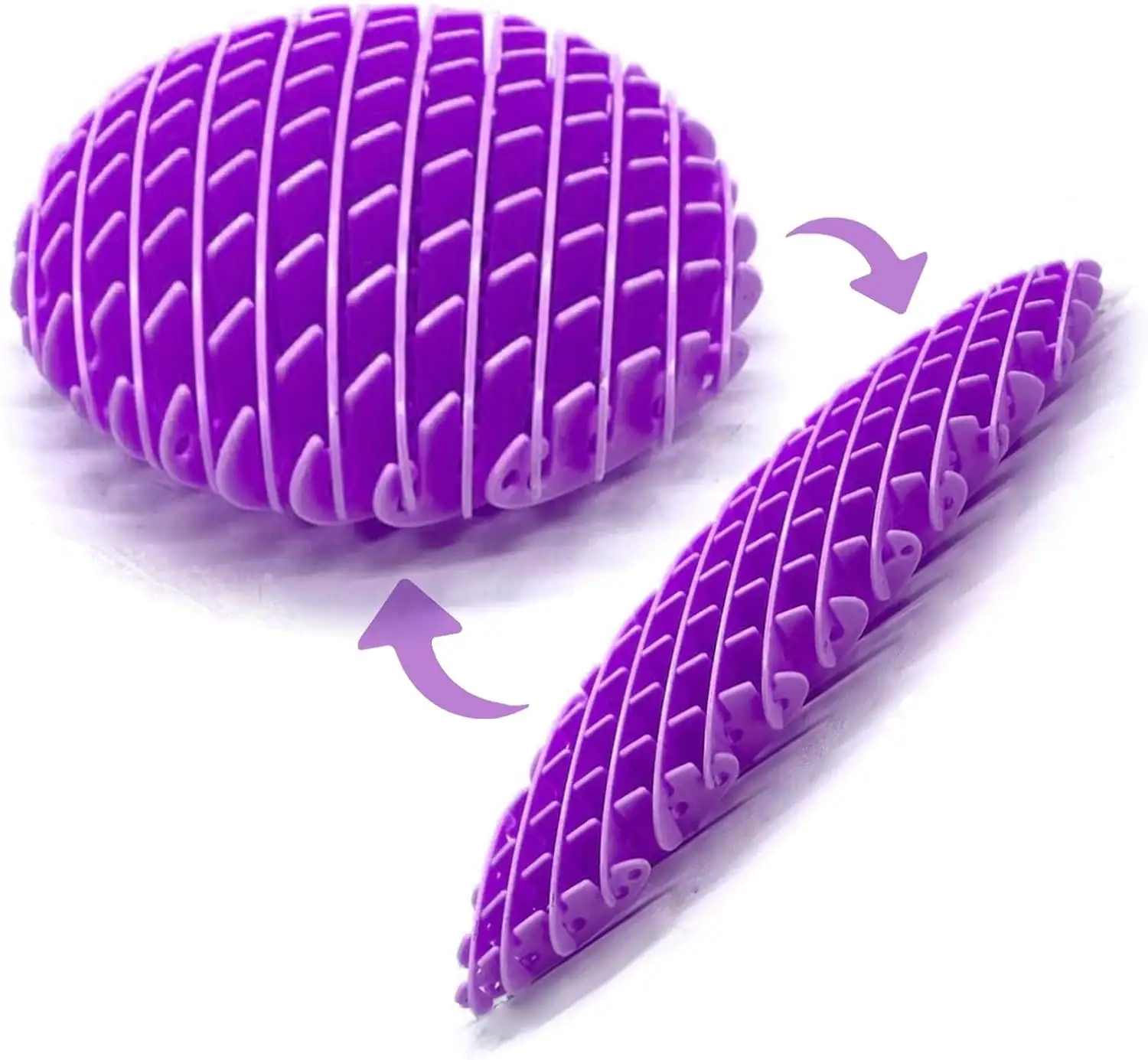 2024 nuovo verme elastico fidget a più colori 3D stampa giocattoli Fidget 4 pollici di plastica Stretch strizza Fidget worm giocattolo