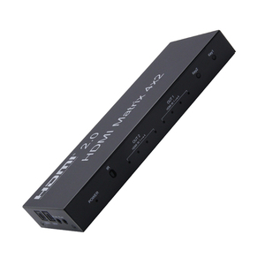 3D V2.0HDMIマトリックス4x2ビデオスイッチャーサポート5.1オーディオHDMIマトリックススプリッタースイッチ - Product Image 2