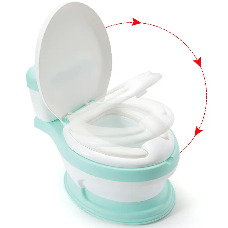 Neues Design Kinder tragbare Toilette Kleinkind Miniklein Pussy Babytraining Plastik-Baby-Pussy