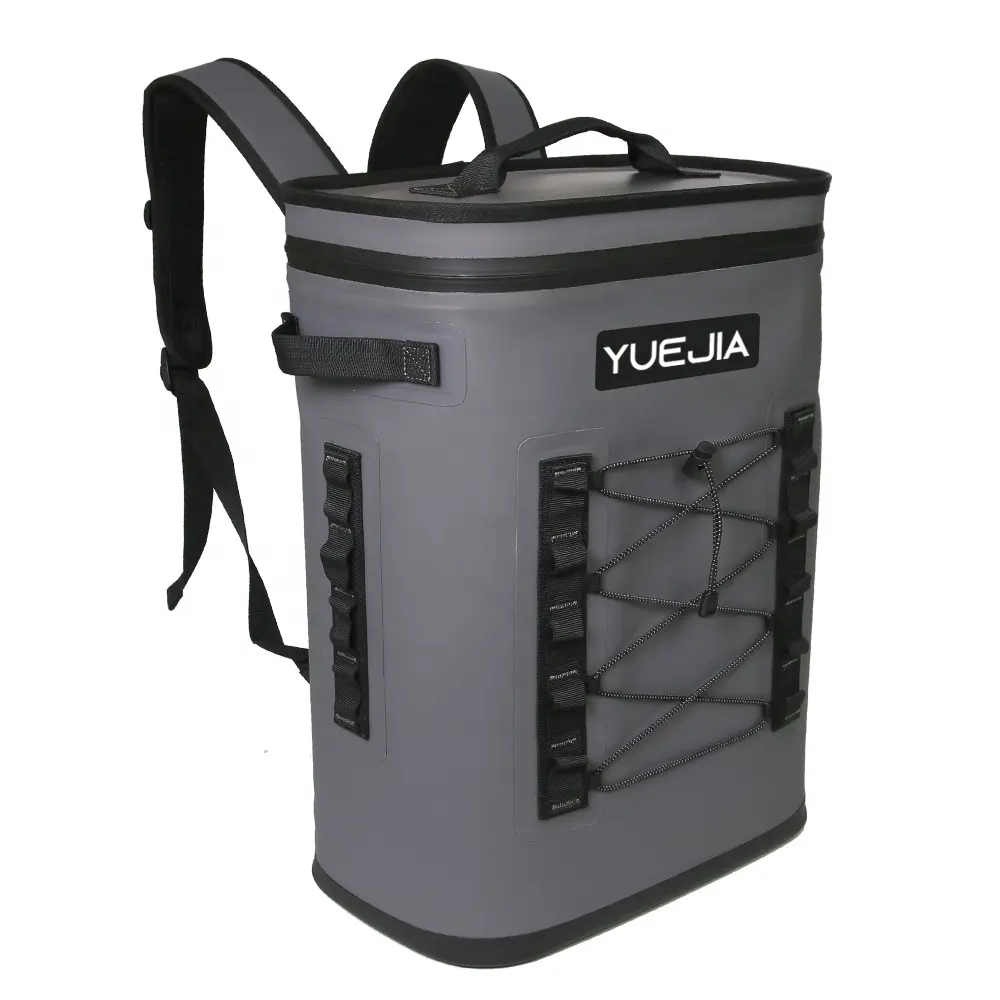 Custom Yety tas punggung termal, ransel besar 20l Tpu anti air es lembut terisolasi untuk memancing