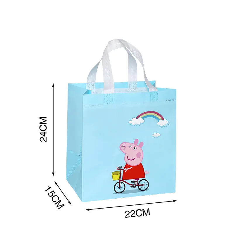 Eco Friendly Recyclable Promotional Ecological nylon tote bagNon-woven Shopping Bag With Custom Printed Logo