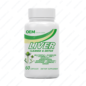 كبسولات تنظيف وإزالة السموم من الكبد بالأعشاب الصينية بالجملة تحت العلامة التجارية الخاصة - Product Image 1