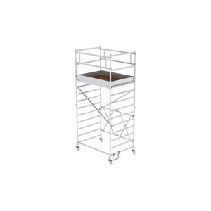 MUNK Günzburger Steigtechnik 115228 Andamio plegable Montaje sin herramientas Altura de trabajo (máx.): 4,8 m (940910211148) - Product Image 1