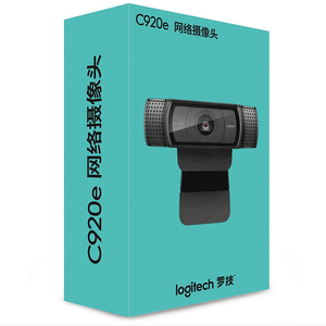 原装罗技C920e c920高清1080p带台式电脑麦克风的USB摄像头优于内置视频聊天网络摄像头