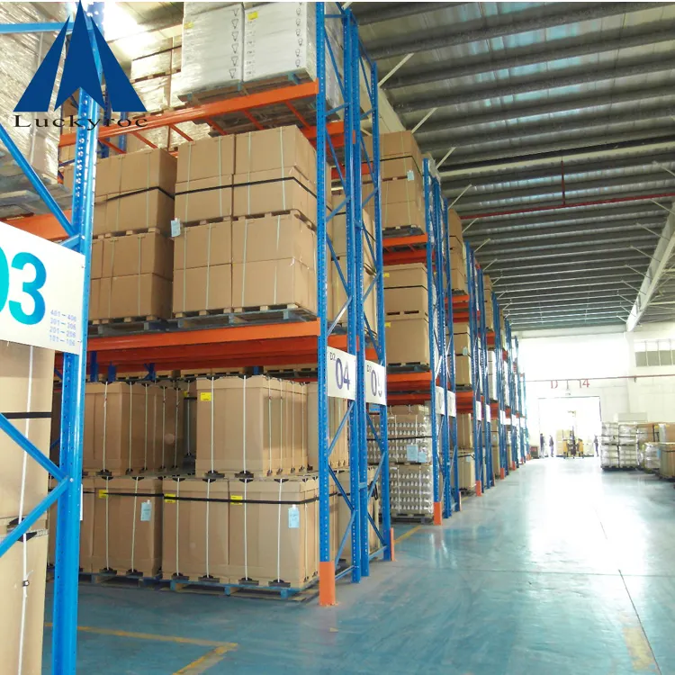 heavy duty steel storage pallet rack for industrial from ISO China supplier