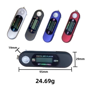 เครื่องเล่น MP4 MP3ดิจิตอล8GB พร้อมลำโพงในตัวระบบเสียงไฮไฟและพอร์ตหูฟังมีวิทยุบันทึกเสียง Hi-Fi - Product Image 2
