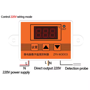 <strong>K</strong>-type thermocouple ZFX-W3003 Micro <strong>Temperature</strong> <strong>Controller</strong> Heating and Cooling Smart Incubator Water <strong>Temperature</strong> <strong>Controller</strong> - Product Image 6