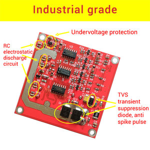 WUZHI 160D 7A/160W Doppelkreis-Gleichstrommotor-Antriebs modul Industrielle Vorwärts-und Rückwärts-PWM-Drehzahl regelung L298-Logik - Product Image 3