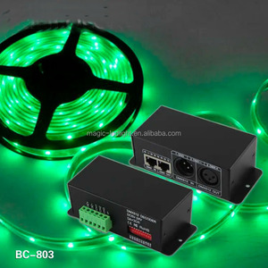 BC-803 DMX 512 3CH X 5A декодер светодиодный контроллер DC 12V 24V 3-канальный DMX декодер для светодиодной RGB полосы постоянного напряжения - Product Image 5