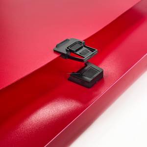 Carpeta de archivos expansible de PVC de tamaño carta A4 con asa, accesorios para carpetas de documentos y presentaciones portátiles - Product Image 4