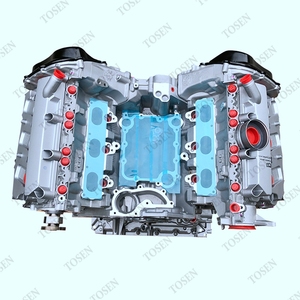 Çıplak yeniden üretilmiş C6 3.2 Auk06E100 031 CAL CCE araba motoru için Audi C6 C7 2.8L Engine motor - Product Image 6