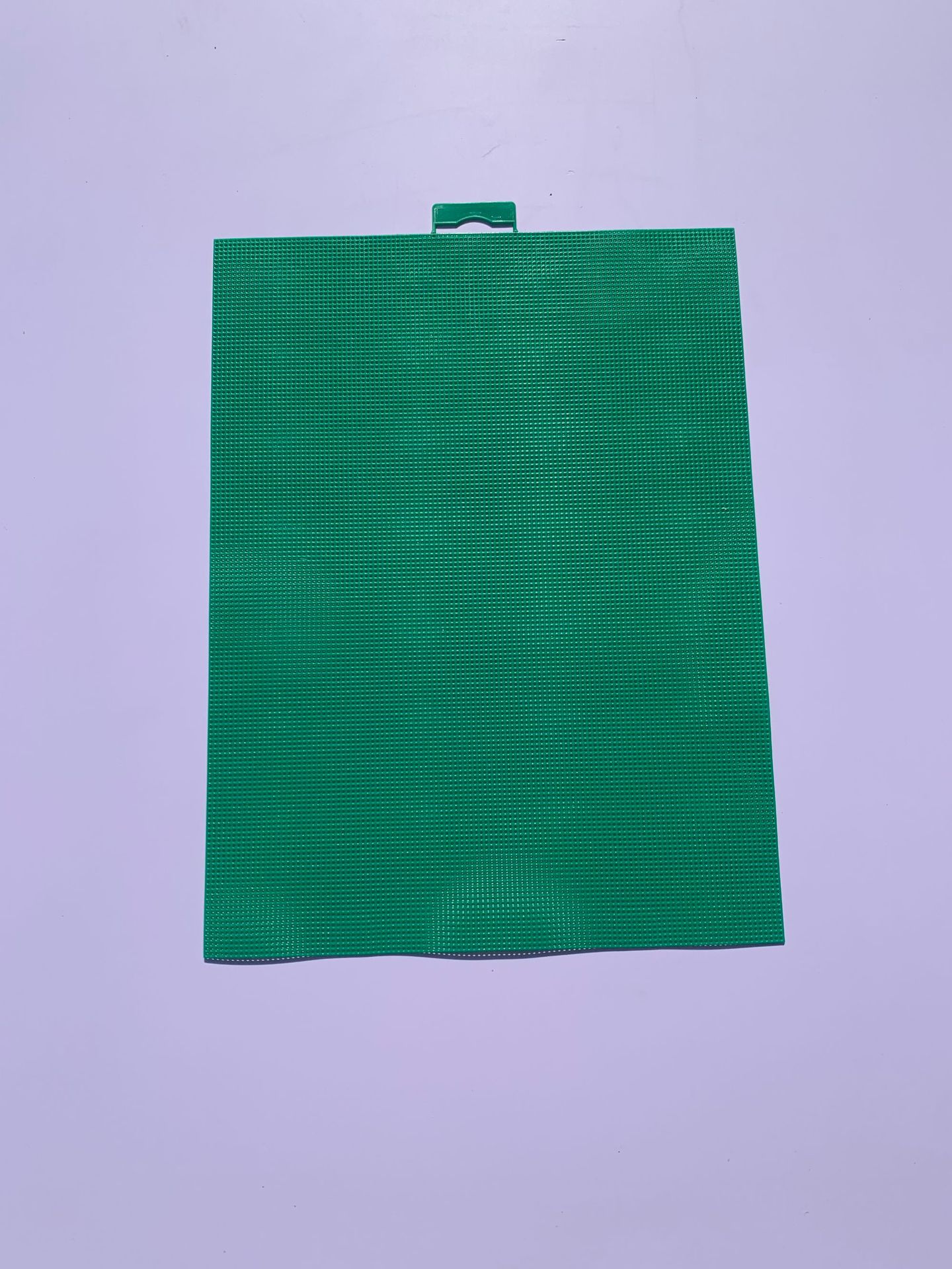 14ct plastique toile briht couleur vert