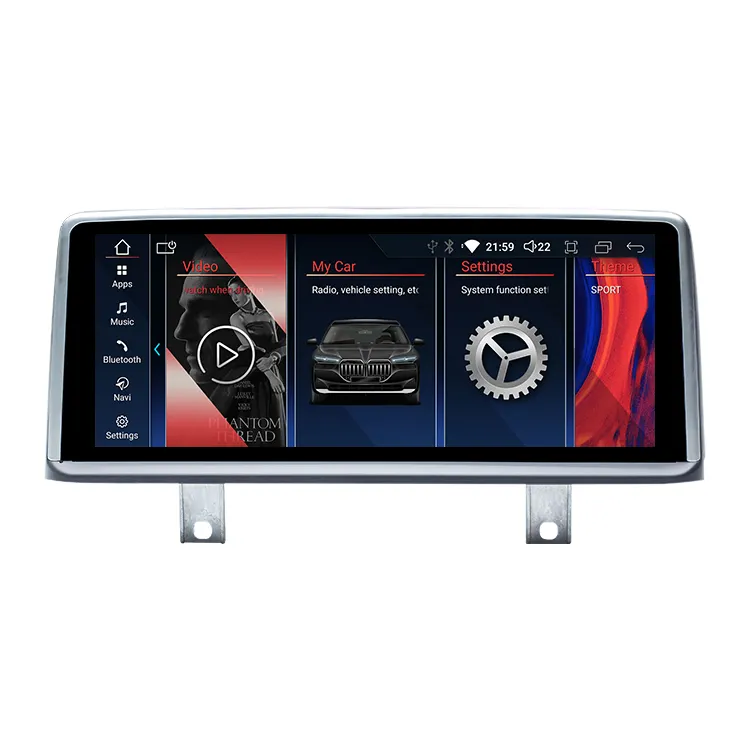 10.25 "touch screen Android 6 + 128GB audio autoradio per BMW 3 serie F30 F31 F34 F35 4 serie F32 F33 F36 auto navigazione GPS