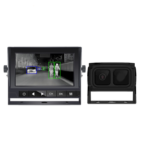 Car AI <strong>Backup</strong> <strong>Camera</strong> <strong>with</strong> Thermal Imager Dual Lenz, Split Display, DVR Recording Anti-fog Anti-dust Anti-glare Waterproof - Product Image 4