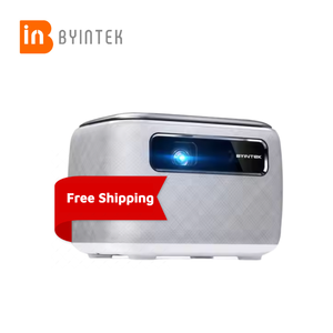 20 Jahre Fabrik Byintek R20 Pro mini tragbarer <span class=keywords><strong>Android</strong></span>-Projektor 4k WLAN 3d Hologramm-Projektor dlp Miniprojektor
