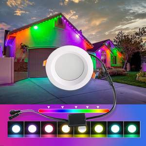 RGBW 15W led akıllı downlight led tavan ışık kalıcı tatil dekoratif soffit aydınlatma ışıklı saksı led downlight - Product Image 4