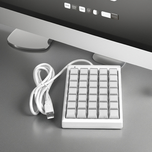 Teclado mecánico Cherry MX programable de 35 teclas USB Mini, 50 millones de prensas para aplicaciones POS - Product Image 1