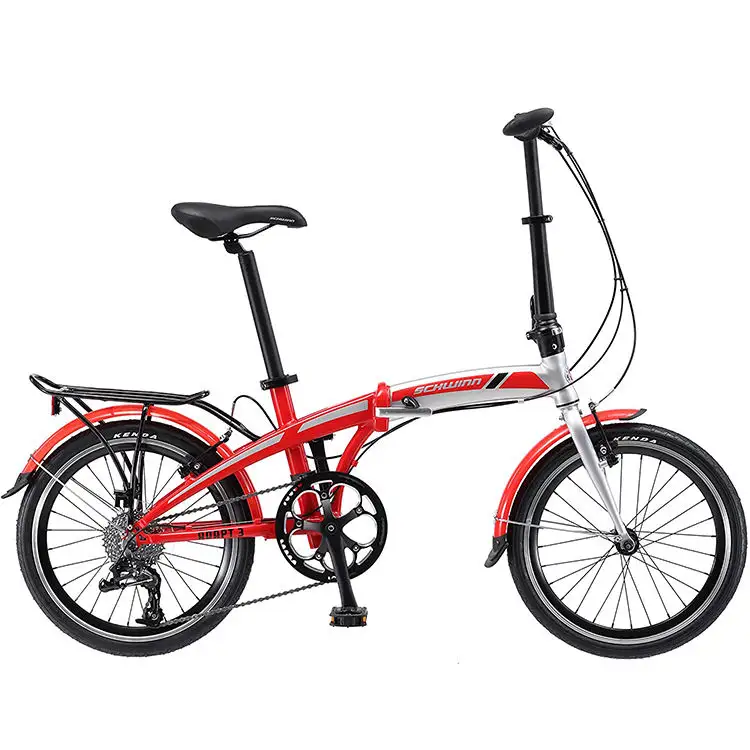 ODM cool Style ultraléger noir vélo pliant vélos 16 "léger en alliage d'aluminium 21 vitesses en acier vélos pliants pour boutique en ligne