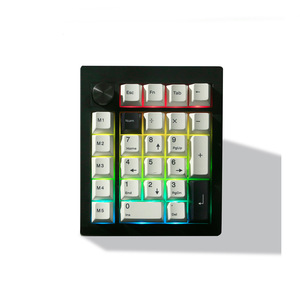 Zuoya GMK26 Mini teclado numérico inalámbrico Teclado pequeño RGB intercambiable en caliente con perillas compatibles con QMK/VIA - Product Image 1