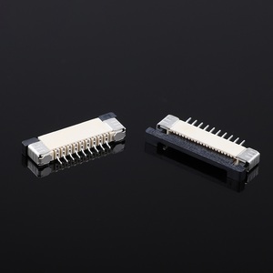 2.0H Pull-OUT ในแนวนอน1.0มม. ขั้วต่อ FPC/FFC ช่องเสียบด้านบน1.0มม. ขั้วต่อ FPC - Product Image 2