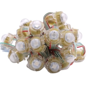 Christmas Decoration <strong>LED</strong> <strong>Modules</strong> DC5V Waterproof Full <strong>Color</strong> WS2811 20mm IP68 Bullet Smart <strong>Led</strong> <strong>Pixel</strong> Light <strong>String</strong> - Product Image 1