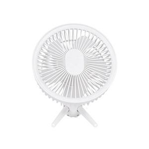 Camping Desktop Fan, tragbarer wiederauf ladbarer <span class=keywords><strong>USB</strong></span> Quadrupod Fan mit Fernbedienung, Mini LED Decke Outdoor Camping Licht Fans
