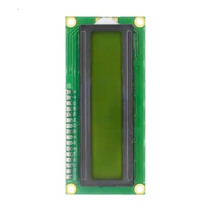 LCD1602 modulo LCD 1602 blu/giallo verde schermo 16x2 caratteri Display LCD PCF8574T PCF8574 IIC interfaccia I2C 5V per arduino