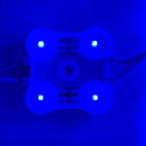 DC12V 2W <span class=keywords><strong>LED</strong></span> 4 שבבי כיכר 4 נוריות 2835 5630 5730 הזרקת IP68 עמיד למים 170 תואר תאורה אחורית <span class=keywords><strong>led</strong></span> מודול סמסונג עבור שילוט - Product Image 4