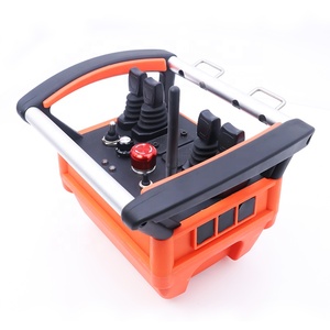 Recommend 4 <strong>functions</strong> hydraulic joystick <strong>control</strong> manual and automatic solenoid valve industrial remote controller <strong>system</strong>