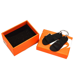 3D迷你聚氯乙烯塑料钥匙扣钥匙扣鞋盒模型时尚促销用 - Product Image 3