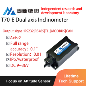 Super High Precision MODbus Slope <strong>Sensor</strong> Angle Monitoring <strong>Tilt</strong> meter - Product Image 2