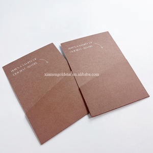 Buste di carta kraft marrone c5 con stampa personalizzata Eco friendly 100% con cravatta a stringhe - Product Image 6