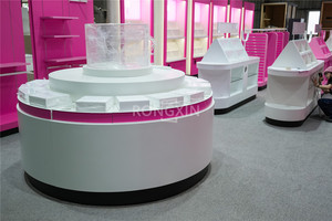 Tùy chỉnh bán lẻ mỹ phẩm cửa hàng trang trí nội thất thiết kế ý tưởng trang điểm cửa hàng truy cập kệ đứng cửa hàng đồ nội thất - Product Image 2