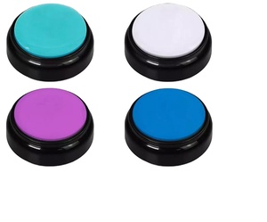 Record Talking <strong>Easy</strong> <strong>Button</strong> Recording Voice <strong>Button</strong> Funny Office Toys Multifunctional Dog <strong>Buttons</strong> for Communication - Product Image 5