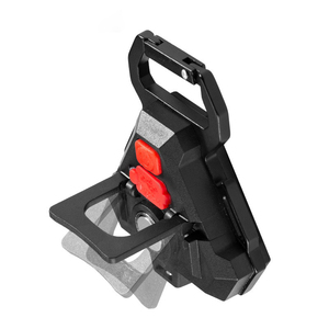 Móc Khóa Mini Đèn Pin Cob Từ Tính Sạc Được Đèn Pin Sạc Hình Tam Giác Với Giá Đỡ Gấp Dụng Cụ Mở Nắp Chai - Product Image 2