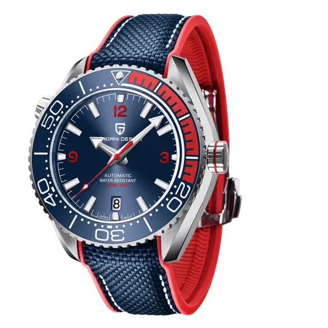 Bleu et rouge