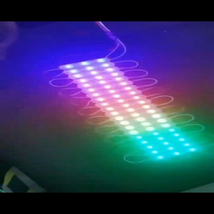 มินิ 3SMD นําโมดูล RGB ฉีดรีโมทคอนโทรล IP65 ไล่สีเต็มรูปแบบ SMD5050 RGB Led โมดูล - Product Image 3