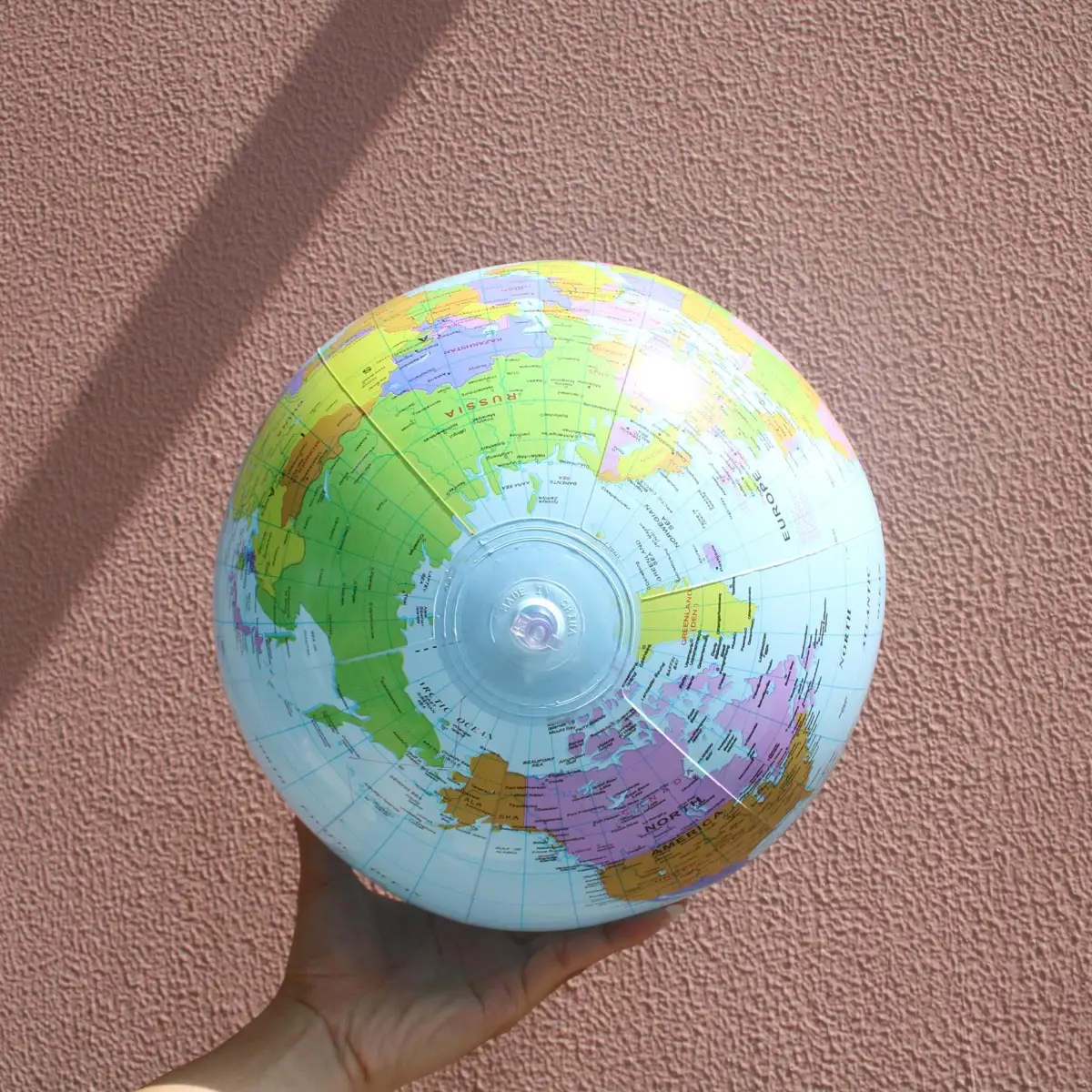 2023 globo gonfiabile del mondo, pallone da spiaggia gonfiabile del globo della terra