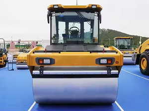 中国14吨廉价振动压路机XD143迷你压路机，带液压转向泵和发动机空气滤清器待售