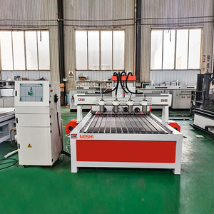 Enrutador CNC multihusillo de 3 ejes multicabezal con tecnología de hoja de sierra Enrutador CNC multifuncional para carpintería - Product Image 2