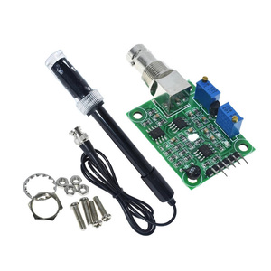 Liquid PH 0-14 Value Detection Regler Sensor modul Überwachung Control Meter Tester BNC PH Elektroden sonde Für Arduino