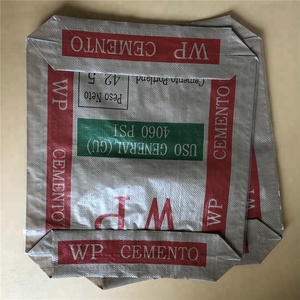 20kg Ordinary Portland <strong>Pcb</strong> Lafarge 50kg <strong>Cement</strong> Bags for Sale Plastic square Bottom Bags for Packaging