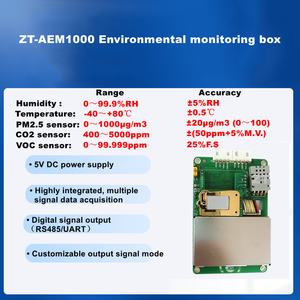 Встроенный завод MCU строгая калибровка 4 in1 температурная влажность PM2.5 CO2 VOC/TVOC модуль датчика мониторинга окружающей среды - Product Image 4